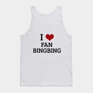 I Heart Fan Bingbing Tank Top